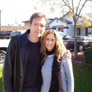 On location of The Visitation with Actor Martin Donovan