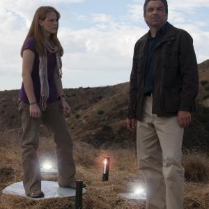 Katie Leclerc and Julian Stone in Seven Lanterns
