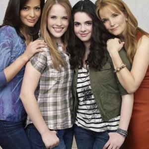 Still of Lea Thompson, Constance Marie, Vanessa Marano and Katie Leclerc in Switched at Birth (2011)