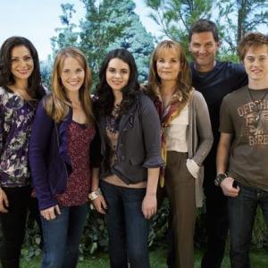 Still of Lea Thompson, Vanessa Marano, Lucas Grabeel and Katie Leclerc in Switched at Birth (2011)