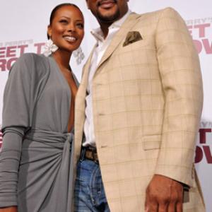 Tyler Perry and Eva Marcille at event of Meet the Browns (2008)
