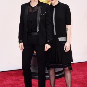 Sara Quin and Tegan Quin at event of The Oscars 2015