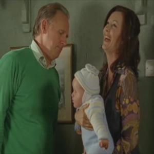 Yvette Rowland with Peter Davison in 'Distant Shores' series 2.