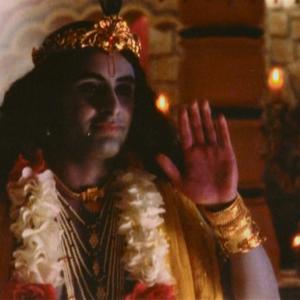 As Krishna in Xena Warrior Princess
