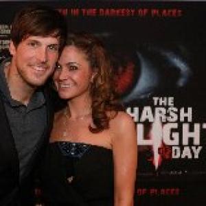 Giles Alderson at The Premiere for 'The Harsh Light of Day'