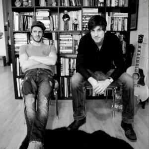 Giles Alderson & Martin Owen on a photoshoot for A&O Vibe