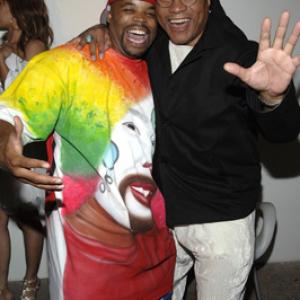 Billy Dee Williams and Tommy the Clown at event of Rize 2005