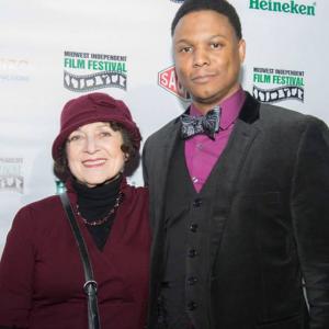 Harold Dennis w Joette Waters at the BMAs in Chicago 2014