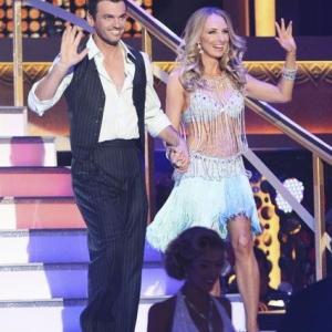 Still of Chynna Phillips and Driton Tony Dovolani in Dancing with the Stars 2005