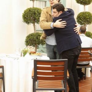 Still of Max Greenfield and Nelson Franklin in New Girl (2011)