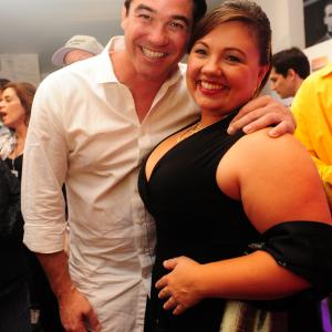 Dean Cain and Emily Nelson at the premier for Amor Por Ascaso or Bed  Breakfast in Rio De Janeiro 2010