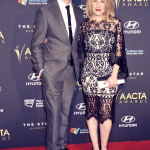 Hamish Michael and Kate Mulvany attend the AACTA Awards Luncheon at The Star in Sydney on January 27 2015