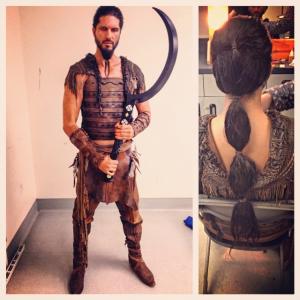 Playing a Dothraki Warrior in a Game of Thrones  HBO  ATT Uverse commercial in Dec 2014