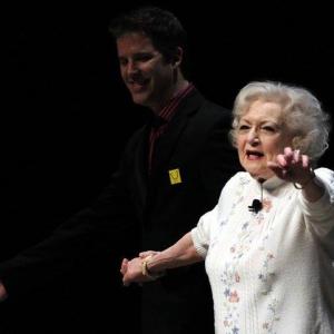 With Betty White for LaughFest