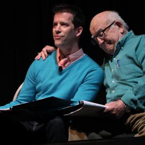 Patrick W Ziegler and Ed Asner in staged reading of sitcom Ive Got A Life In Kalamazoo wwwlifeinkzoocom