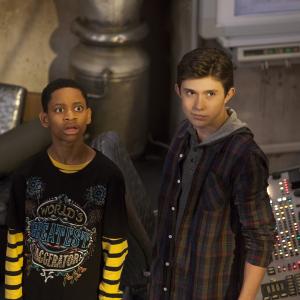 Still of Tyrel Jackson Williams and Mateus Ward in Lab Rats 2012