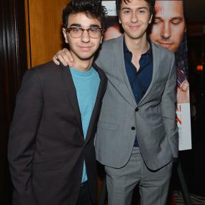 Nat Wolff and Alex Wolff at event of Admission 2013