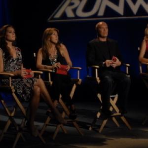 Still of Brooke Shields Heidi Klum Nina Garcia and Michael Kors in Project Runway 2004