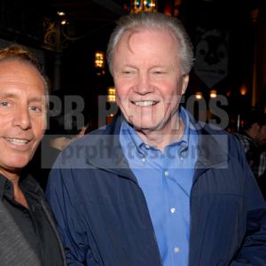 Joking with Jon Voight and supporting Autism Awareness and The Miracle Project with Steven Stills and Jack Black at The Grove Los Angeles California