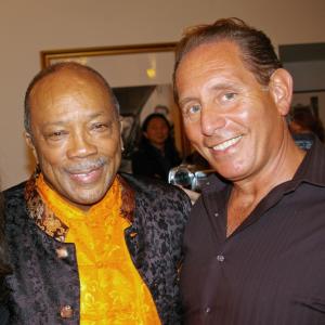 Quincy Jones and Mark Valinsky at a Private Event  A Tribute To Quincy Jones Los Angeles California