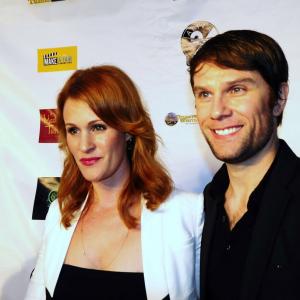Casey Geisen and Jamie M. Fox - Opening Night of ITVFest - Downtown Los Angeles