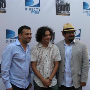 Michael Ray Escamilla Mando Alvarado and David Barrera at The HBO New York International Latino Film Festival Red Carpet