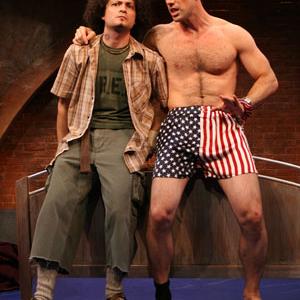 The New York Times pick for best comedy 2008 Election Day by Josh Tobiessen at the Award winning Broadway OffBroadway Second Stage Theater in New York City