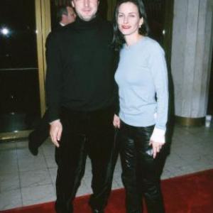David Arquette and Courteney Cox at event of Goodbye Lover 1998