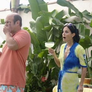 Still of Courteney Cox and Ian Gomez in Cougar Town 2009