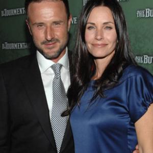 David Arquette and Courteney Cox at event of The Butlers in Love 2008