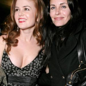 Courteney Cox and Isla Fisher at event of The Lookout (2007)