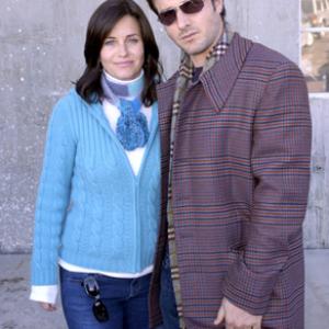 David Arquette and Courteney Cox at event of November (2004)