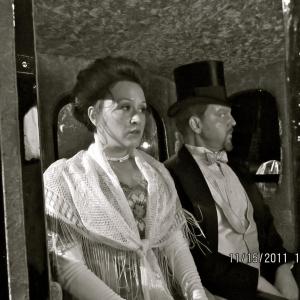 John C Bailey as Henry Clay Frick with Karen OConnell as Mrs Adelaide Frick The Men Who Built America 2012