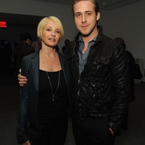 Ellen Barkin and Ryan Gosling at event of The Visitor 2007