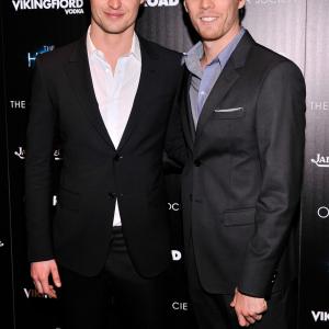 Max Irons and Jake Abel at event of Sielonese 2013