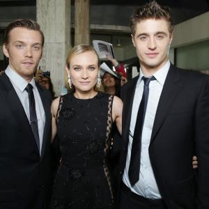 Diane Kruger Max Irons and Jake Abel at event of Sielonese 2013