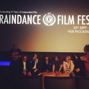 9 Full Moons Raindance Film Fest 2013 London Premire Q&A Danny Minnick , Logan Sparks , Bret Roberts, Tomer & Gabrielle Almagor, Robert Murphy & Brian Mquire