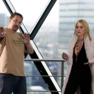 Sharon Stone and Michael Caton-Jones in Basic Instinct 2 (2006)