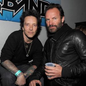 Billy Morrison and Donovan Leitch Jr