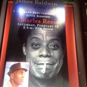 The James Baldwin Literary  Conversation Salon Series curated and guided by Charles Reese Enoch Pratt Library Baltimore MD circa 2013