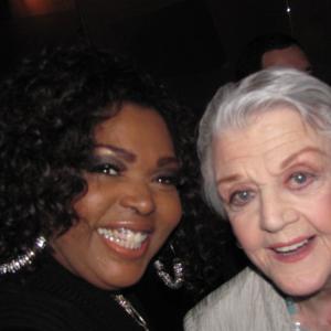 Liz and Angela Lansbury at Opening night of the 2012 revival of Gore Vidals The Best Man