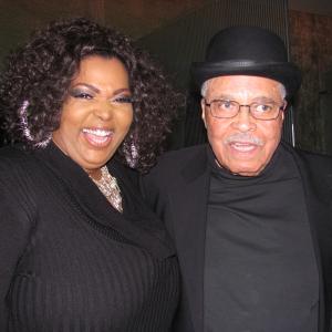 Liz and James Earl Jones at the Opening Night of the 2012 revival of Gore Vidals The Best Man