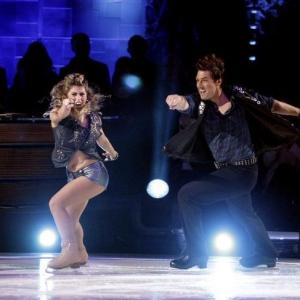 Still of Jonny Moseley and Brooke Castile in Skating with the Stars 2010