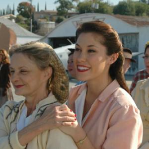 Susan Barnes and Elise Jackson in the WWII drama 