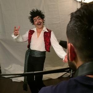 Comedian Johnny Ray as Juan Baso Publicity shoot for Esto Si Es Un Show 2015