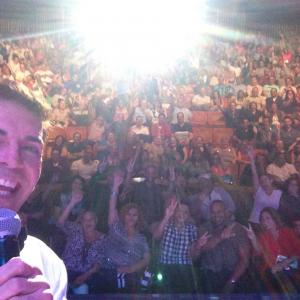 Actor-comedian Johnny Ray Opening Night Selfie Esto Si Es Un Show 2015 (Center for the Performing Arts)