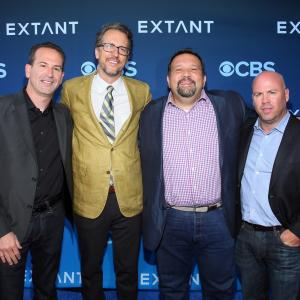Greg Walker, Justin Falvey, Mickey Fisher and Darryl Frank at event of Extant (2014)