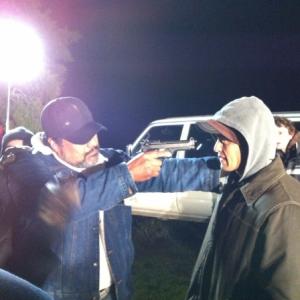 still on the set of Burial