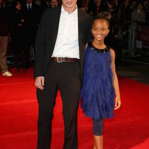 Benh Zeitlin and Quvenzhan Wallis at event of Beasts of the Southern Wild 2012