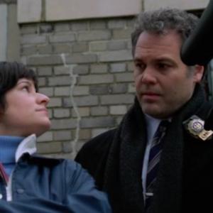 Lynn Freedman and Vincent D'Onofrio in 